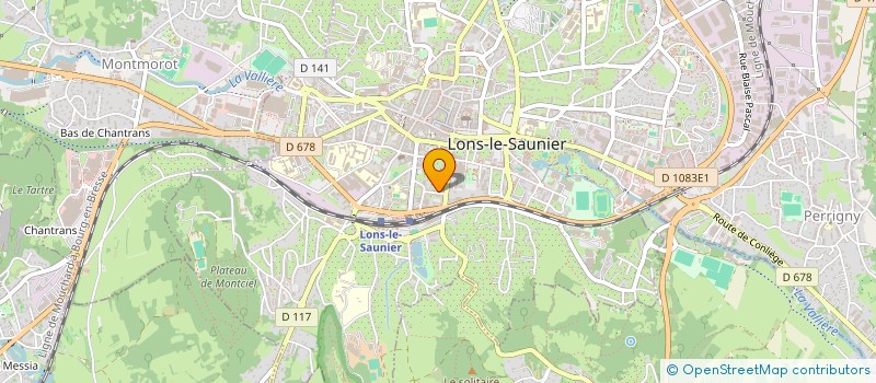 localisation de l'entreprise S C ALEMA  LONS-LE-SAUNIER