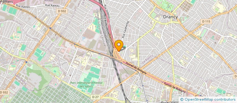 localisation de l'entreprise S C  AUTO  DRANCY