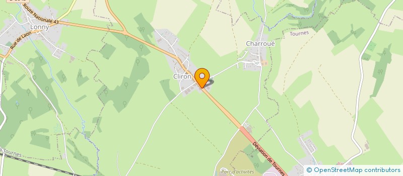 localisation de l'entreprise S C BAT  TOURNES