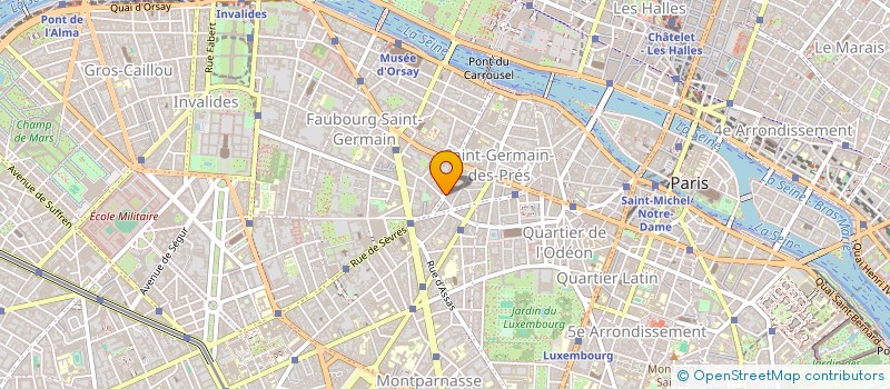 localisation de l'entreprise S.C.C.O.  BOULOGNE-BILLANCOURT