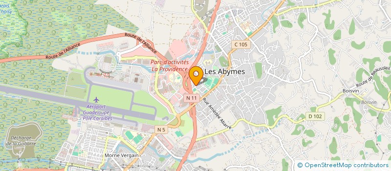 localisation de l'entreprise S C C V BOIS JOLI CINQ à LES ABYMES