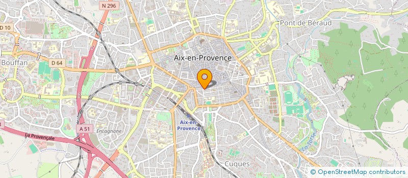 localisation de l'entreprise S.C.C.V. CAVE DE ROGNES  AIX-EN-PROVENCE