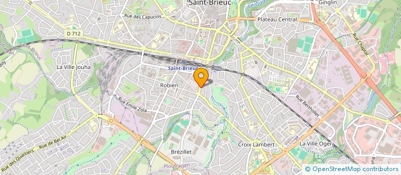 localisation de l'entreprise S.C.C.V CHARLES BESLAY  SAINT-BRIEUC