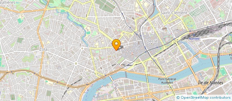 localisation de l'entreprise S.C.C.V. DES PALUDIERS à NANTES
