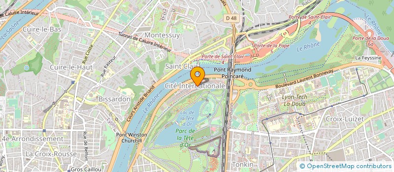 localisation de l'entreprise S.C.C.V. ETERNELLE ALBERTVILLE  LYON