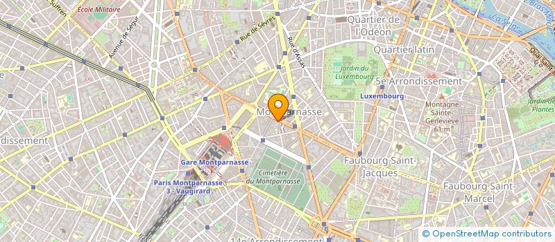 localisation de l'entreprise S.C.C.V. FONTENAY PAOLI  PARIS