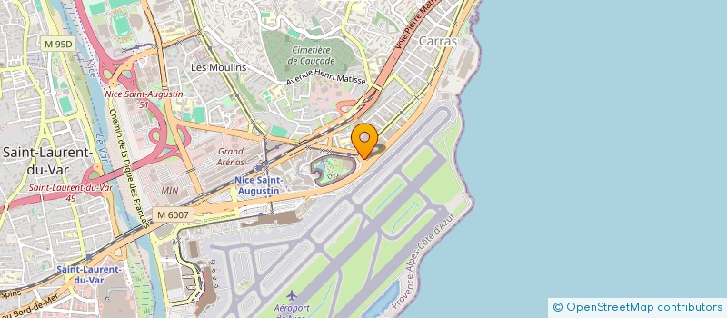 localisation de l'entreprise S C C V GEMINI à NICE