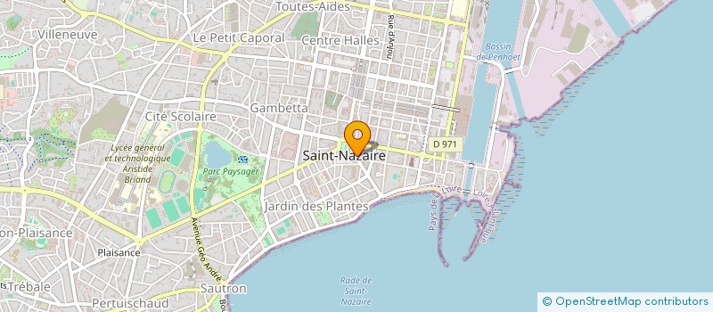 localisation de l'entreprise S.C.C.V LES BALCONS DE FLORE à SAINT-NAZAIRE