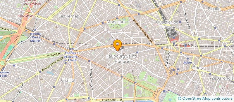 localisation de l'entreprise S.C.C.V. LES IRIS  PARIS