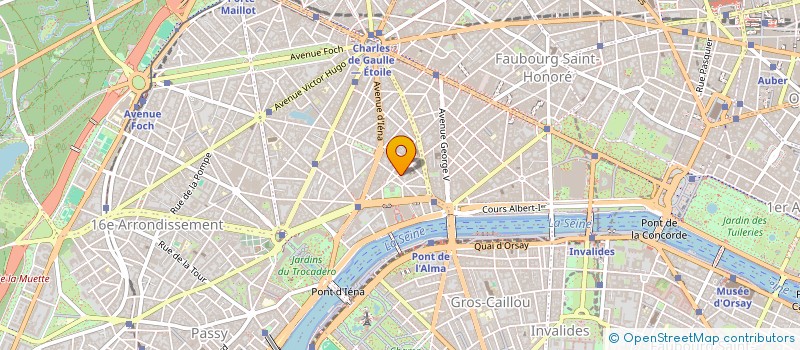 localisation de l'entreprise S.C.C.V. OLYMPE  PARIS