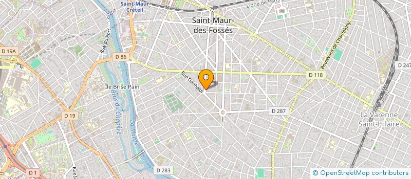 localisation de l'entreprise S.C.C.V. ORPHALESE-MONTESSON 6 à SAINT-MAUR-DES-FOSSES