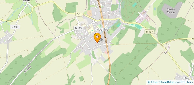 localisation de l'entreprise S.C.C.V. REIV-SOL INVEST  NOAILLES