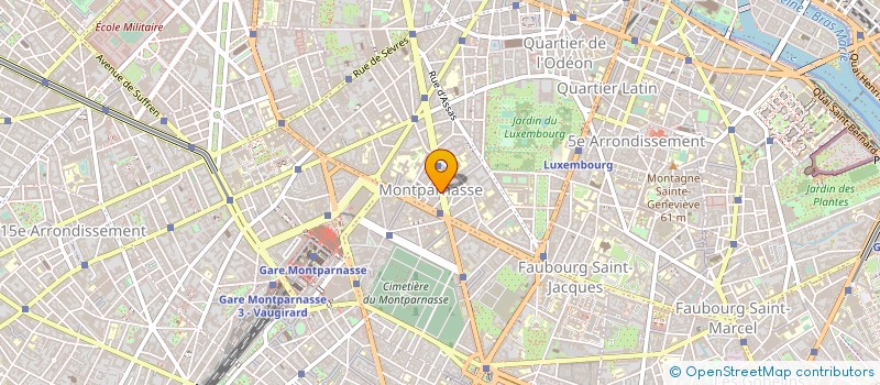 localisation de l'entreprise S.C.C.V. REVA NEUVILLE  PARIS