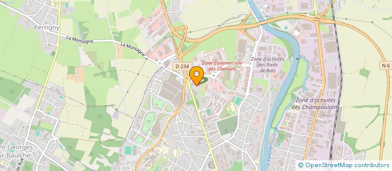 localisation de l'entreprise S.C.C.V. WEISS à AUXERRE