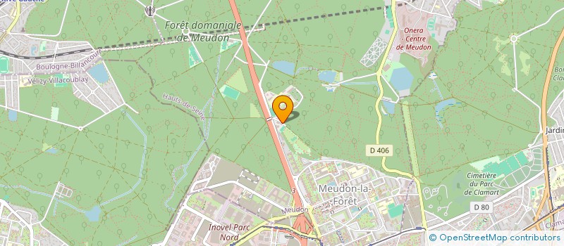 localisation de l'entreprise S.C. CHALABERGA  MEUDON