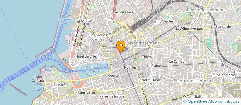 localisation de l'entreprise S.C & CO à MARSEILLE