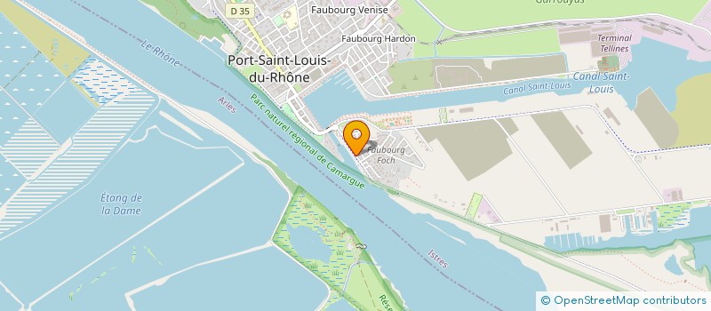localisation de l'entreprise S.C.COHIBA à PORT-SAINT-LOUIS