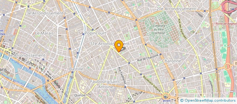 localisation de l'entreprise S.C. COM'SI C'ETAIT FAIT  PARIS