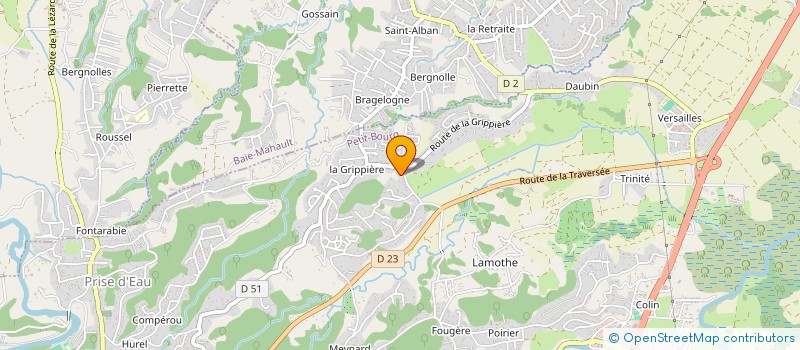 localisation de l'entreprise S&C CONCEPT FWI  PETIT-BOURG