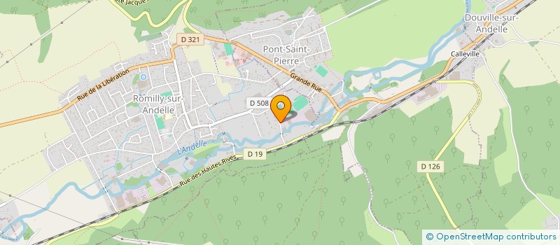 localisation de l'entreprise S.C CONDAMINE ANDELLE  ROMILLY-SUR-ANDELLE