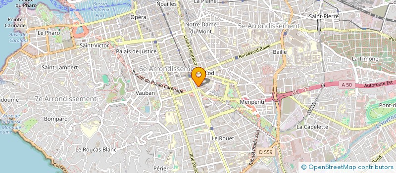 localisation de l'entreprise S C CONSEILS ET COMPAGNIE à MARSEILLE