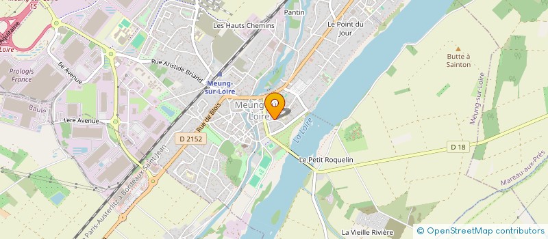 localisation de l'entreprise S.C CONST. VENTE JULOTTE IMMOB à MEUNG-SUR-LOIRE