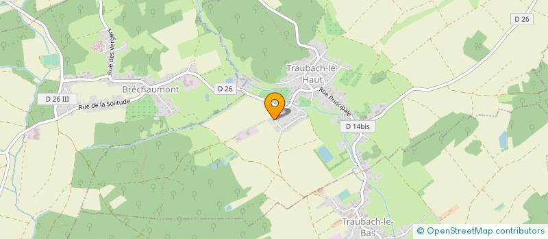 localisation de l'entreprise S.C. CONSTRUCTIONS à TRAUBACH-LE-HAUT