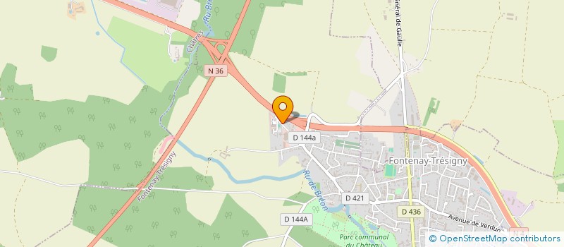 localisation de l'entreprise S C D  FONTENAY-TRESIGNY