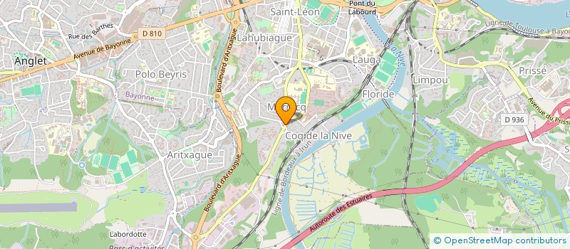 localisation de l'entreprise S.C. DARRASSE ET ASSOCIES à BAYONNE