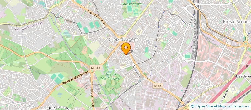 localisation de l'entreprise S C DE GESTION DE PORTEFEUILLE BFG à MONTPELLIER