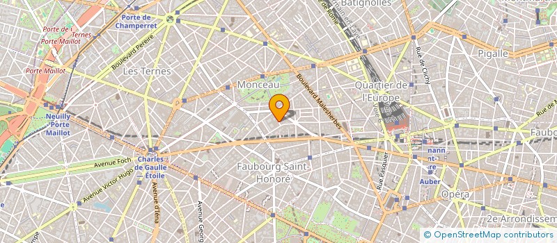 localisation de l'entreprise S.C. DE QUIMIAC  PARIS