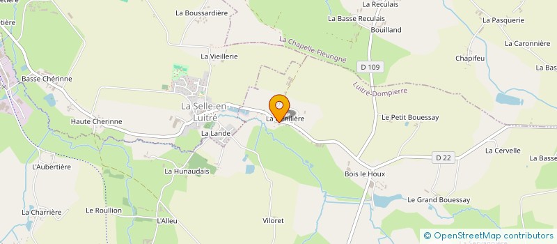 localisation de l'entreprise S.C. DELMONT  LUITRE-DOMPIERRE