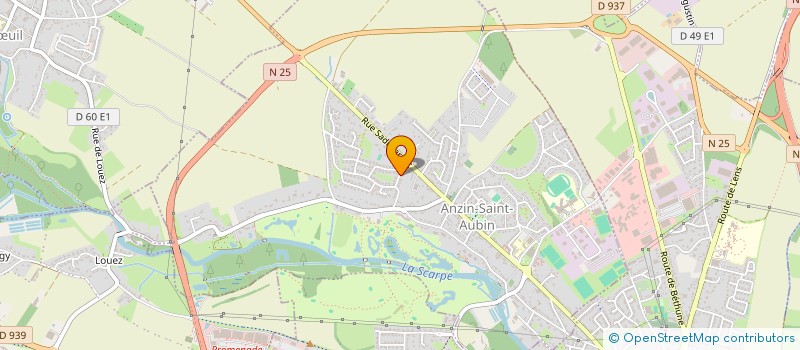 localisation de l'entreprise S.C. DELWARDE FMCP  ANZIN-SAINT-AUBIN