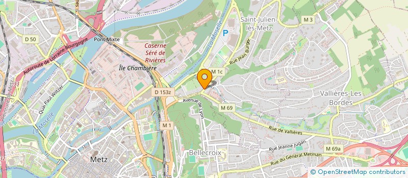 localisation de l'entreprise S.C.DESSE  SAINT-JULIEN-LES-METZ