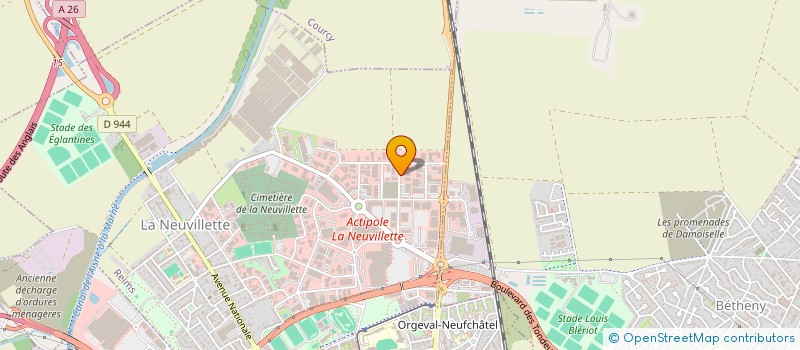localisation de l'entreprise S.C.DRASO à REIMS