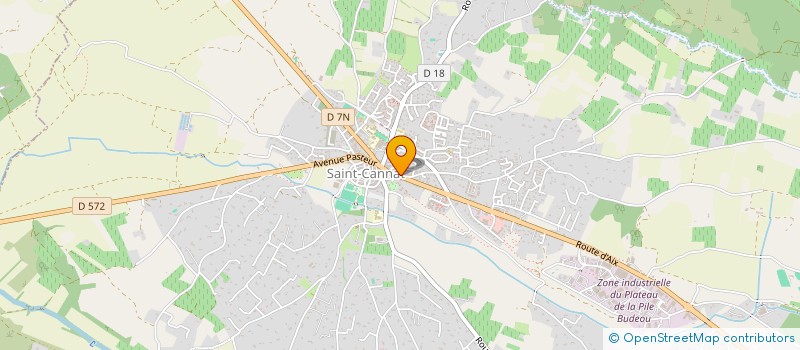 localisation de l'entreprise S.C DRIVER SERVICES  SAINT-CANNAT