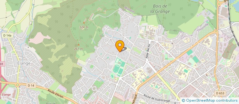 localisation de l'entreprise S.C. DU BANC DE GUENTRANGE à THIONVILLE