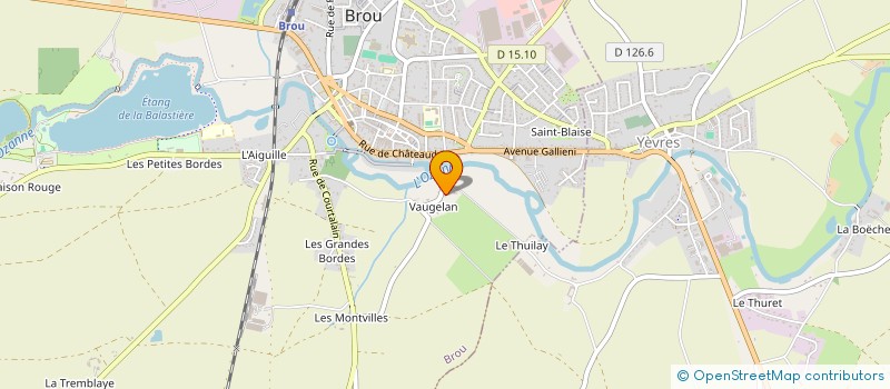localisation de l'entreprise S.C.E.A. BROSSARD à BROU