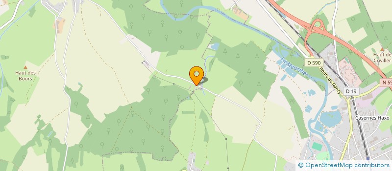 localisation de l'entreprise S.C.E.A. DE BOURUPT  GLONVILLE