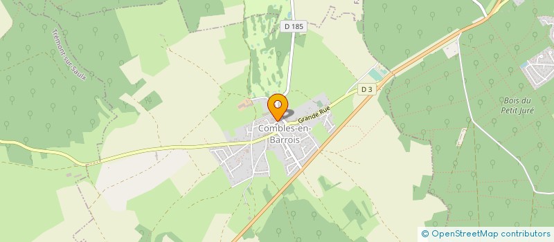 localisation de l'entreprise S.C.E.A. DE GALANDE à COMBLES-EN-BARROIS