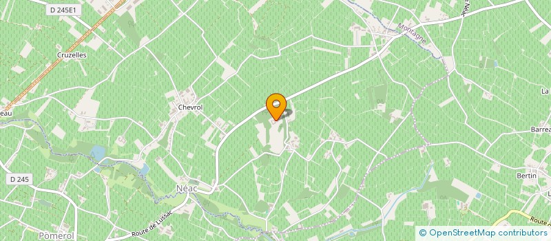 localisation de l'entreprise S.C.E.A DES 2TERROIRS à NEAC