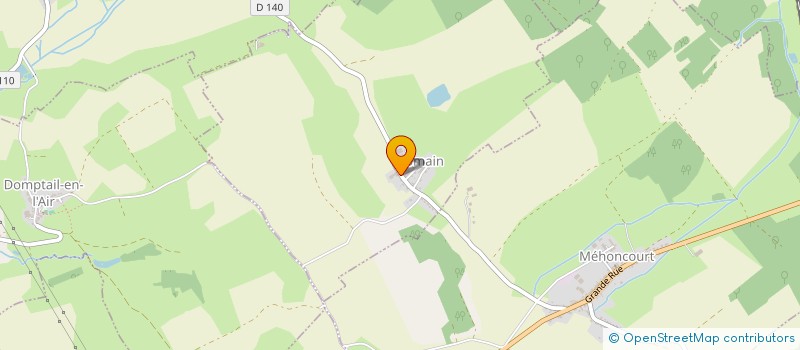 localisation de l'entreprise S.C.E.A. DES ROUSSES TERRES  ROMAIN