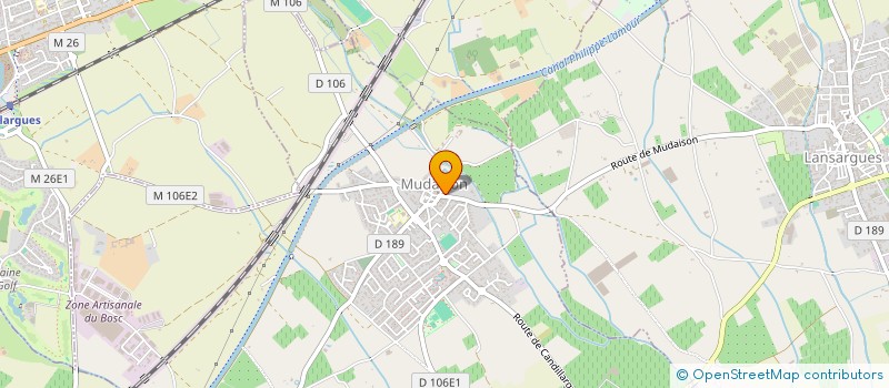 localisation de l'entreprise S.C.E.A.DU CLOS à MUDAISON
