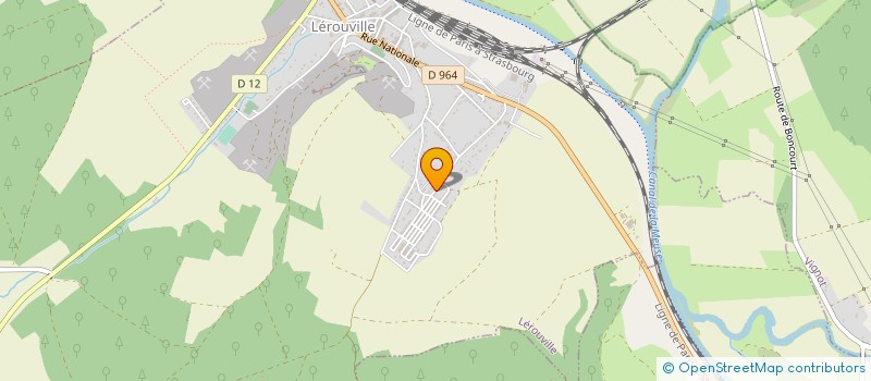 localisation de l'entreprise S.C.E.A. DU LARDOT à LEROUVILLE