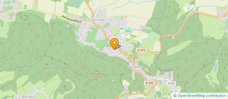 localisation de l'entreprise S.C.E.A. EGENSCHWILLER  BOUXWILLER