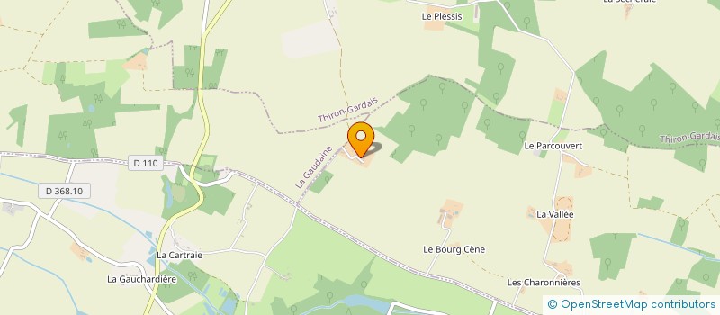 localisation de l'entreprise S.C.E.A. LE MARAICHEUR à LA CROIX-DU-PERCHE