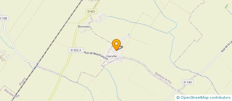 localisation de l'entreprise S.C.E.A . LEHERISSE DESVEAUX à BAILLEAU-LE-PIN