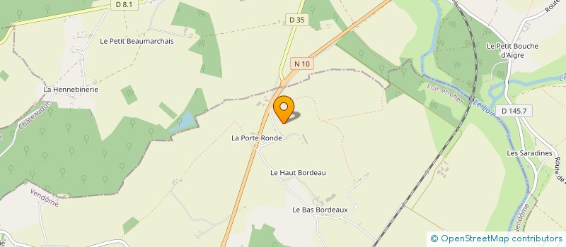 localisation de l'entreprise S.C.E.A. LES THURETS  SAINT-JEAN-FROIDMENTEL