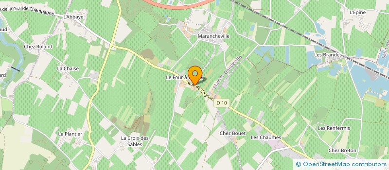 localisation de l'entreprise S.C.E.A. LOPHOS  MAINXE-GONDEVILLE