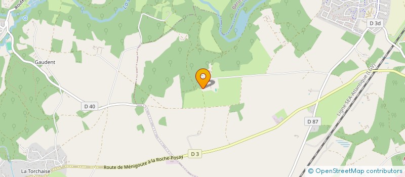 localisation de l'entreprise S.C.E.A. PONTBRIAND MAISON-NEUVE  VOUNEUIL-SOUS-BIARD